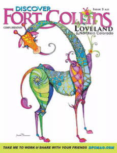 2025 Issue 3 "McAffee the Giraffey" by Brooke Connor